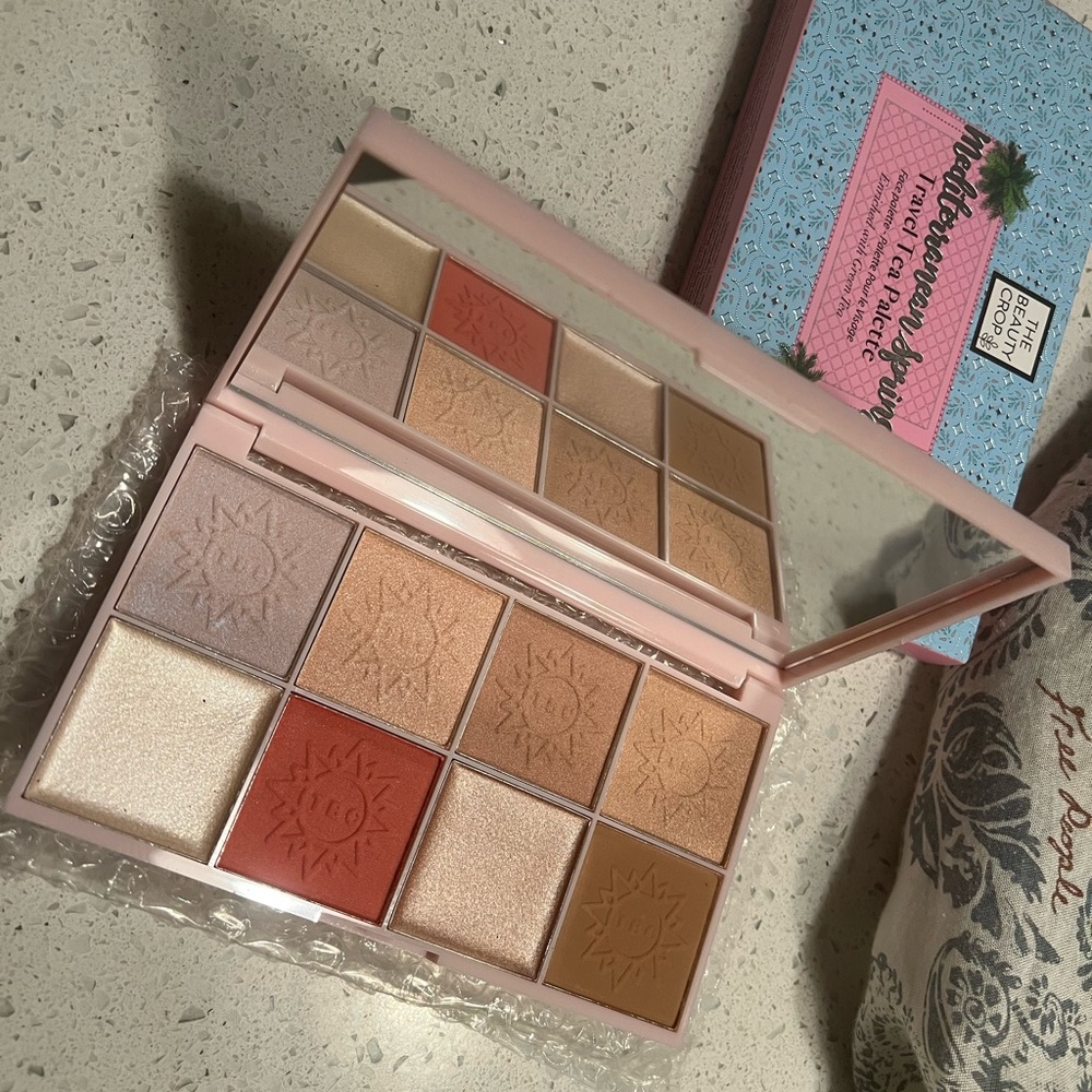 The Beauty Crop Mediterranean Spring travel tea palette